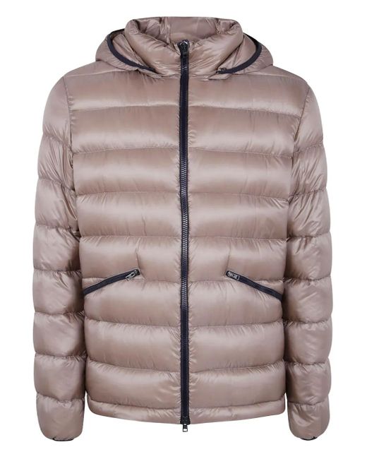 Plumífero Con Cremallera Y Capucha Herno de hombre de color Brown