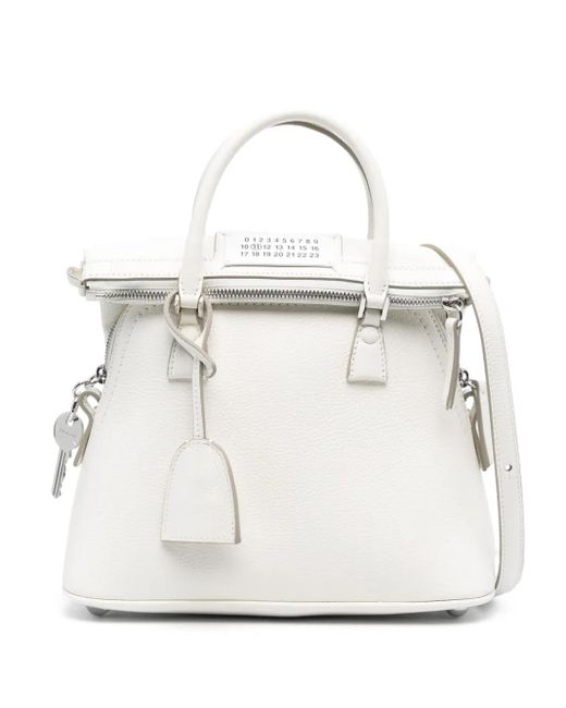 Bolso 5AC Classique mini Maison Margiela de color White