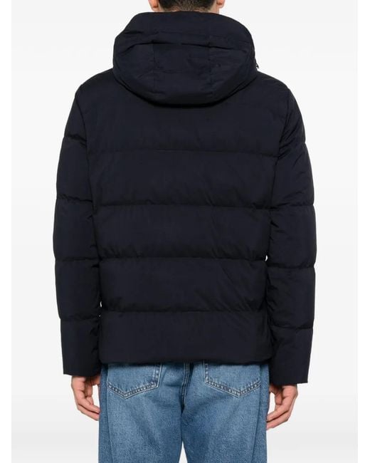Paul & Shark Blue Down Jacket for men