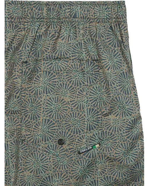 Costume Da Bagno A Fiori di Osklen in Gray da Uomo