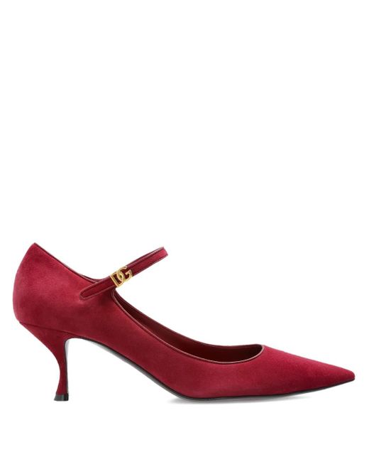 Dolce & Gabbana ポインテッドトゥ パンプス 60mm Red