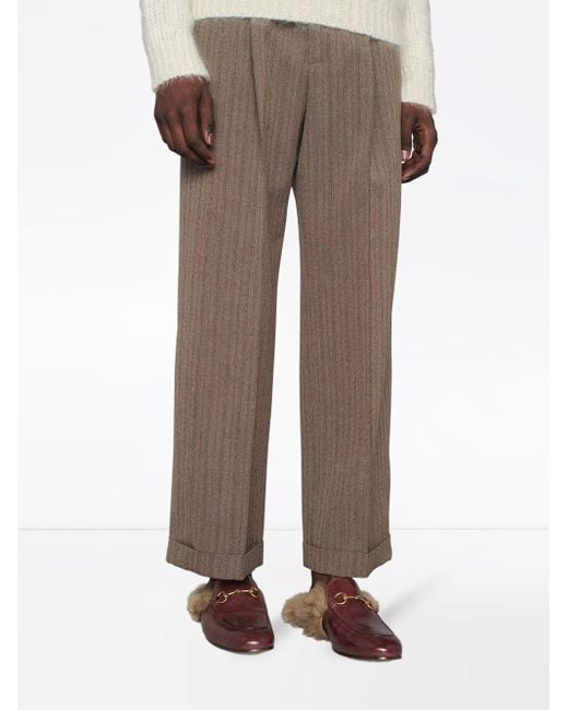 Gucci cheap crocodile slippers