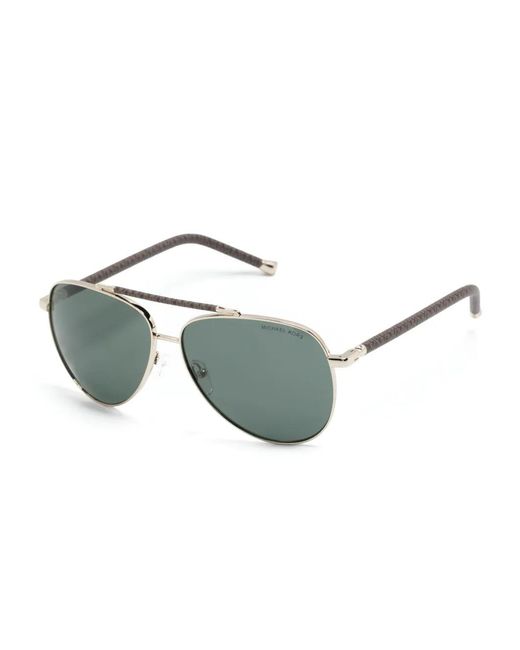 Michael Kors Green Pilot-Frame Sunglasses