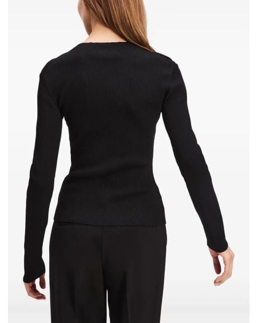 Karl Lagerfeld ロゴ Tシャツ Black