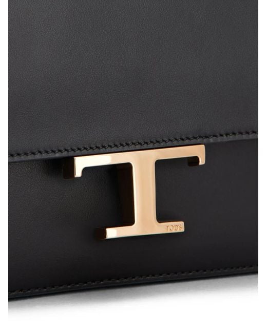 Tod's Black Mini-Tasche Aus Leder