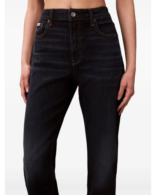 Calvin Klein Blue Five-Pocket Jeans