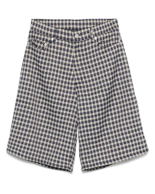 Short À Carreaux Arte' pour homme en coloris Gray