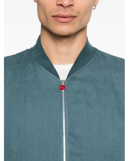 Kiton Blue 'Pahoa' Jacket for men
