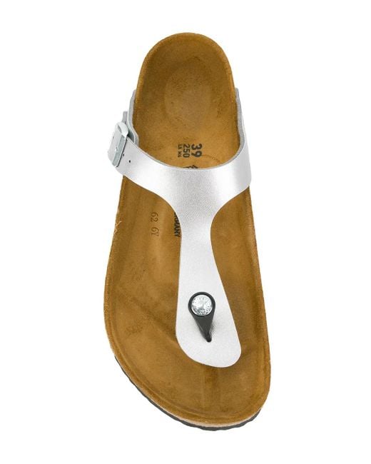 Birkenstock Metallic Sandals Silver
