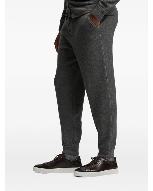 Ralph Lauren Gray Drawstring Track Pants for men