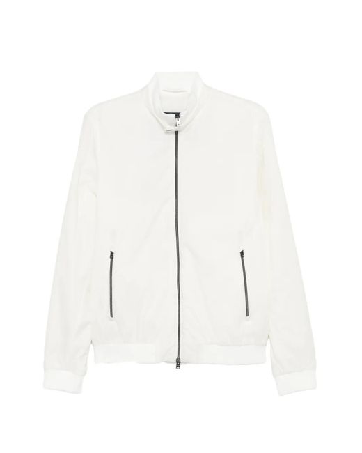 Giacca Con Zip di Herno in White da Uomo