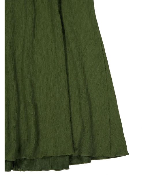 Johanna Ortiz Green Dream Spinner Cutout Maxi Dress