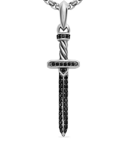 Amulette À Épée Pavée David Yurman pour homme en coloris Metallic