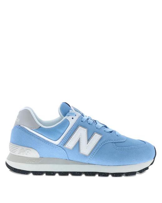New Balance Blue 574 Rugged Sneakers for men