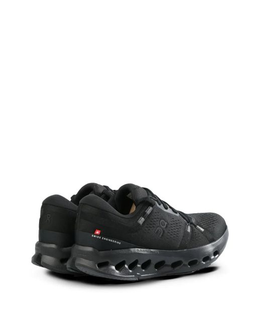 On Shoes Black Cloudsurfer 2 Trainers