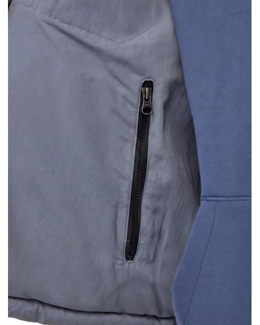 The North Face Blue Print Panelled Jacket for men