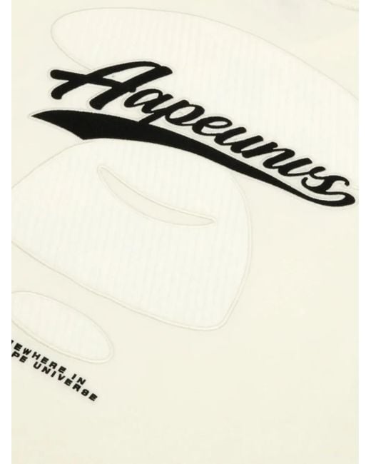 Aape By A Bathing Ape Aape Aapeunvs "A" T-Shirt in het White voor heren