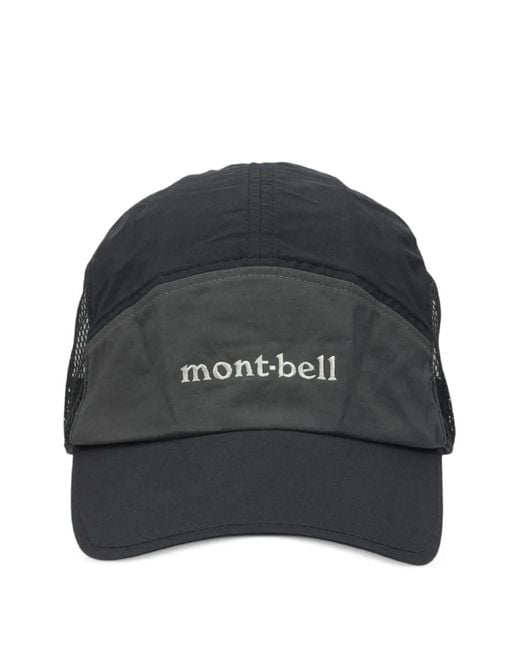 Montbell Black Casquette À Empiècement En Résille for men