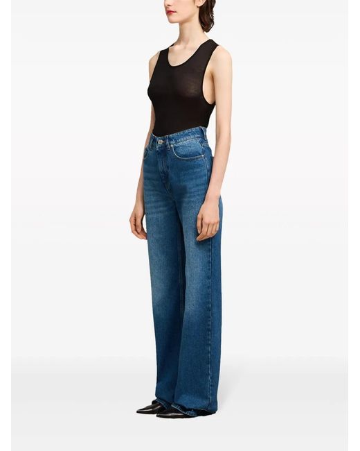 AMI Blue Ami Trousers