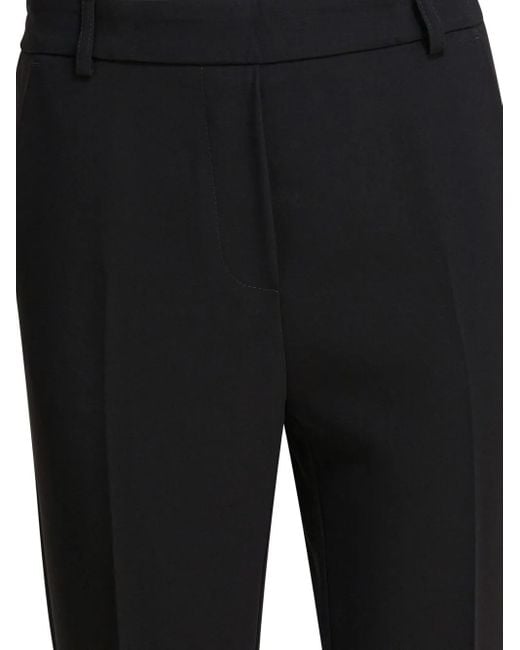 Semler Broek Met Elastische Taille in het Black