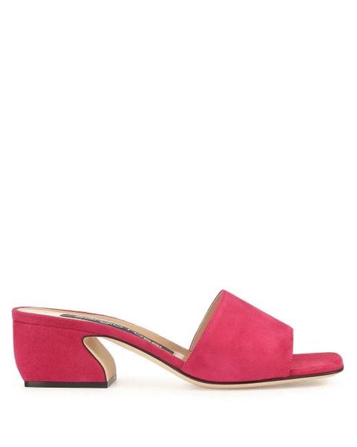 Sergio Rossi Pink 45Mm Si Rossi Sandals