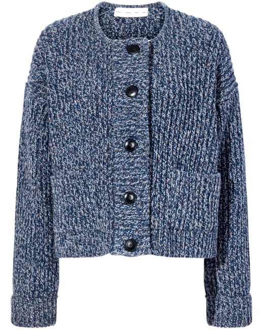 Proenza Schouler Blue Azura Cardigan