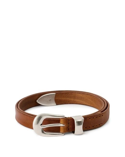 Our Legacy Brown Cognac Belt