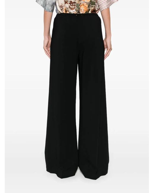 Forte Forte Black Hose Mit Weitem Bein