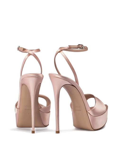 Le Silla Pink Uma Heeled Sandals