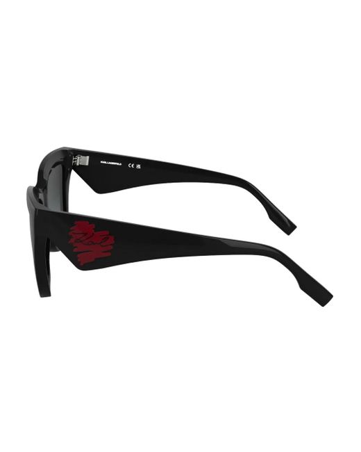 Karl Lagerfeld Black Cat Eye Sunglasses