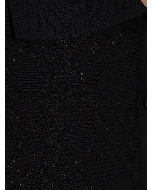 Givenchy Black Polo Knit Dress