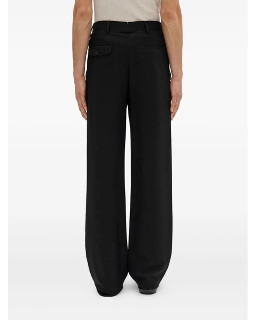 Ann Demeulemeester Broek Met Zakken in het Black voor heren