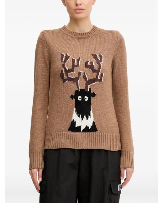 Jersey con diseño bordado EA7 de color Black