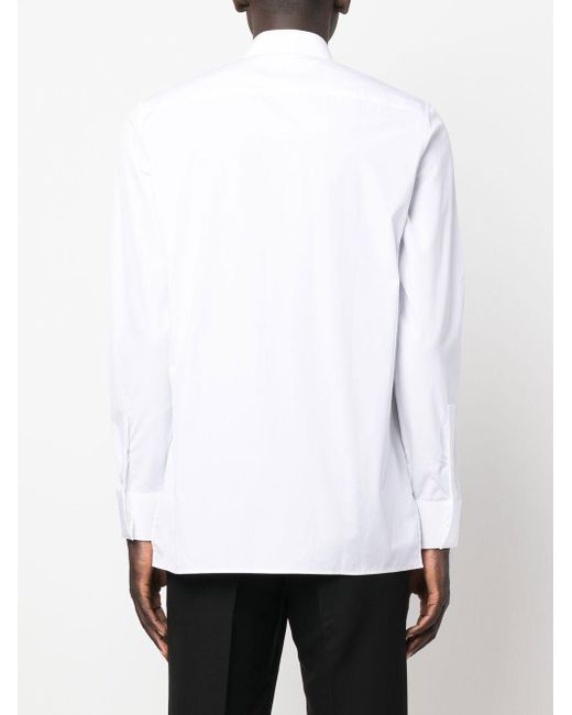 Givenchy White Chain-link Button-down Shirt for men