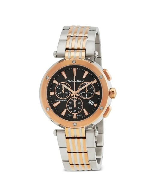 Mathey-Tissot Metallic Neptune 42Mm Watch for men
