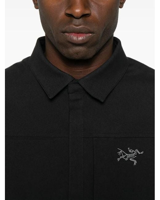 Arc'teryx Black Cronin Overshirt for men