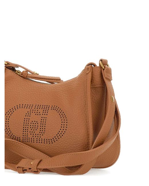Liu Jo Ama Shoulder Bag Brown