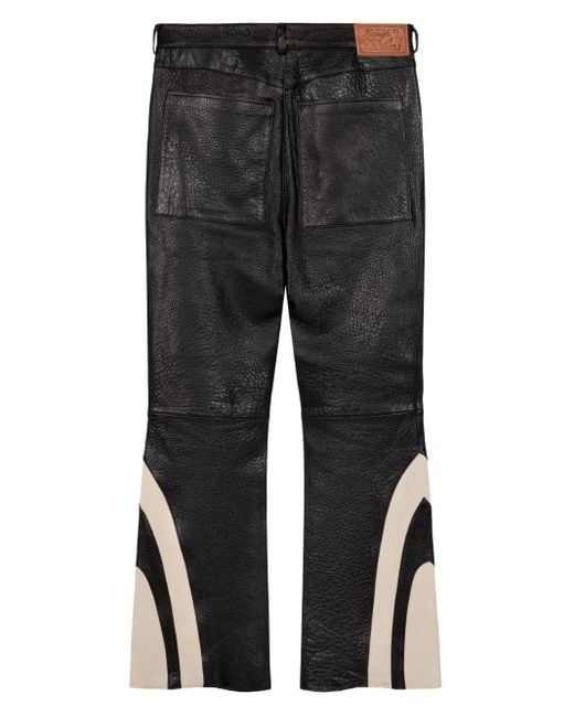 ROUGH Gray Racer Trousers for men