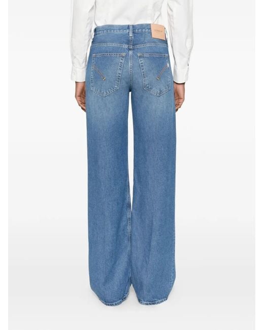 Dondup Blue Jean À Coupe Cinq Poches