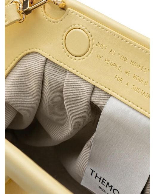 THEMOIRÈ Natural Bios Gathered Clutch Bag
