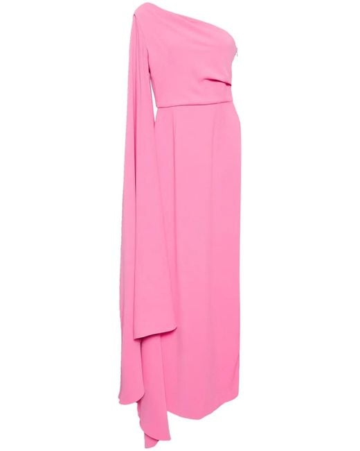Solace London Pink Daria Maxi Dress