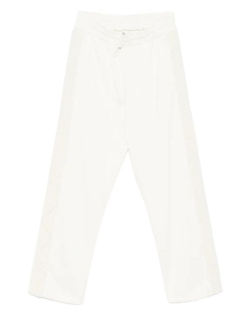 Arte' Hose mit Kontrasteinsätzen in White für Herren