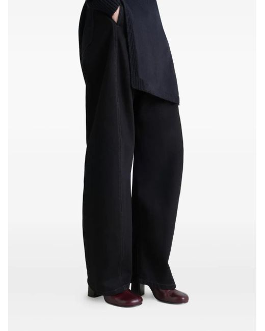 Lemaire Anatomic ブロックヒール ブーツ Brown