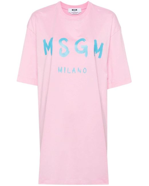 Msgm top shirt dress