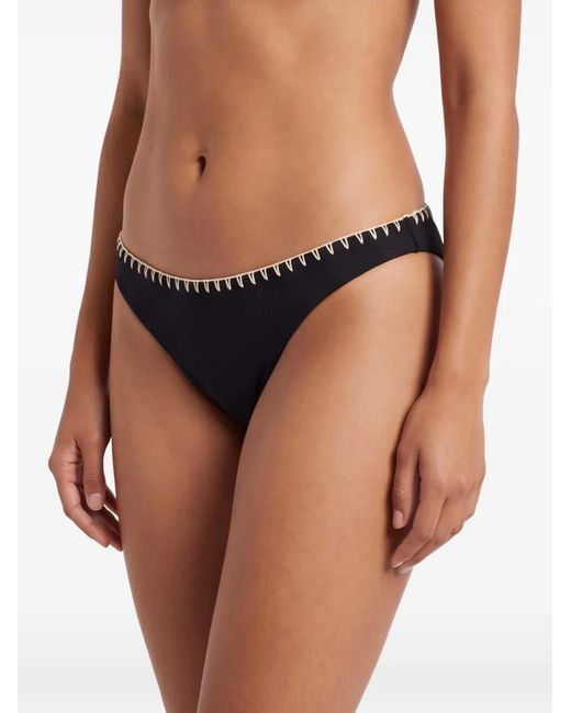 Nanushka Black Merve Bikini Bottoms