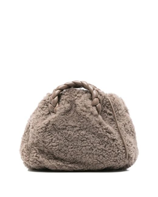 Hereu ウーブンハンドル ハンドバッグ Gray