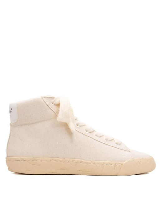 General Scale. Natural Murray High-Top Sneakers for men