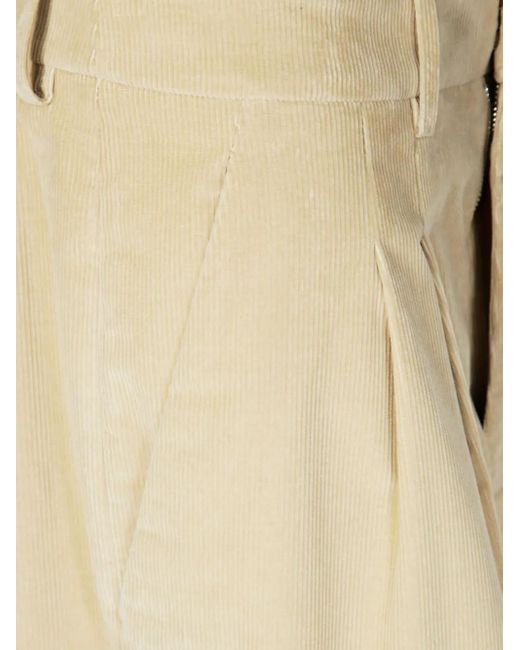 Dondup Natural Eloise Pleated Trousers