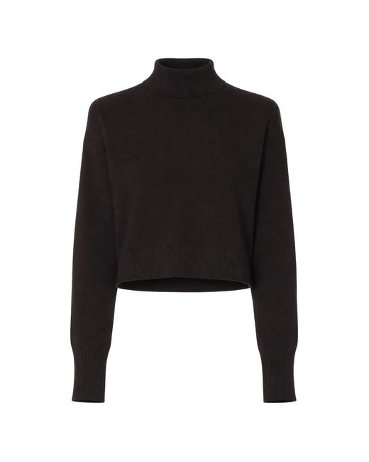 SABLYN Cropped Coltrui in het Black