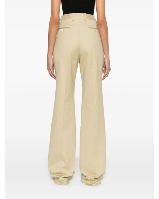 Tom Ford Natural Pressed-Crease Cotton Trousers